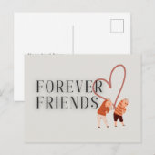 Forever Friends: exercise postcard ポストカード (正面/裏面)