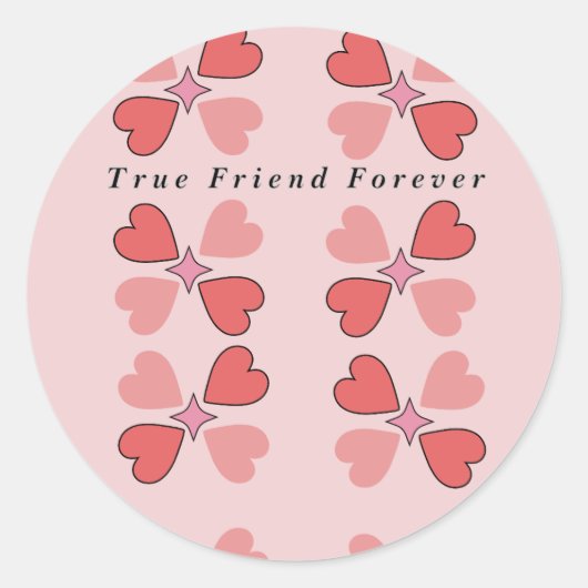 「Forever Friends Journal: Cherish Every Moment」 ラウンドシール (正面)