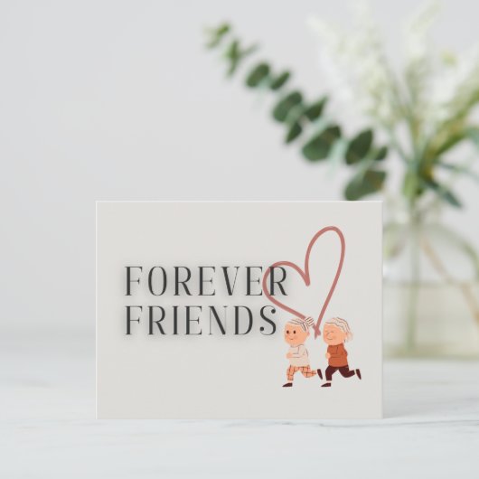 Forever Friends: Runner Postcard ポストカード (スタンド正面)