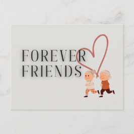 Forever Friends: Runner Postcard ポストカード