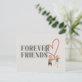 Forever Friends: singer postcard ポストカード (スタンド正面)