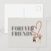 Forever Friends: singer postcard ポストカード (正面/裏面)