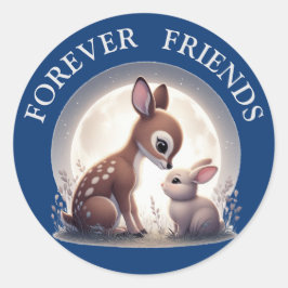 Forever friends Stickers ラウンドシール