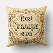 "Forever Grandpa Love" クッション (裏面)