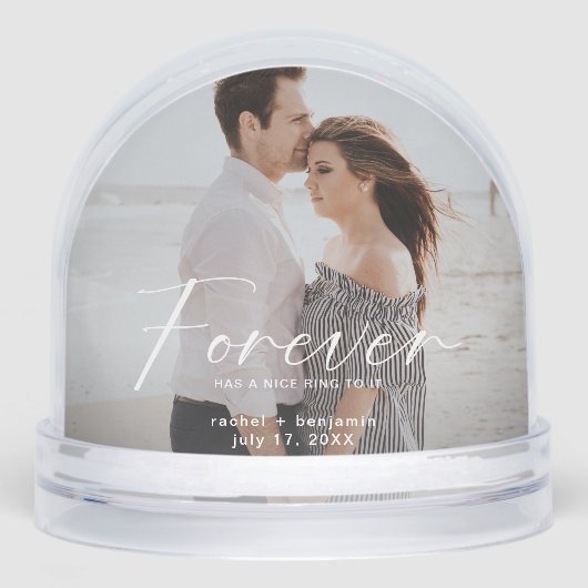 Forever has a nice ring Photo Engagement Modern  (正面)