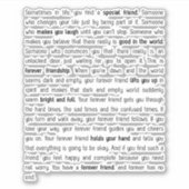 Forever has no end シール (正面)