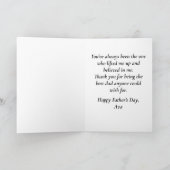 Forever Hero Father’s Day Card from Daughter カード (内部)