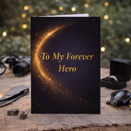 Forever Hero Father’s Day Card from Daughter カード