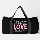 FOREVER IN LOVE WITH YOU ダッフルバッグ (正面)