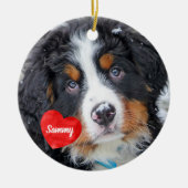 Forever In Myハート – ドッグフォトペット記念館 セラミックオーナメント (正面)