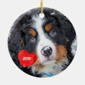 Forever In Myハート – ドッグフォトペット記念館 セラミックオーナメント (裏面)