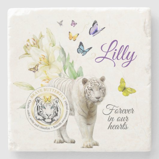 Forever in our hearts  ストーンコースター (正面)