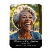 Forever in Our Hearts 1 Special Photo Keepsake マグネット (縦)