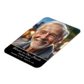 Forever in Our Hearts 1 Special Photo Keepsake マグネット (左側)