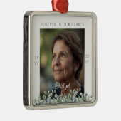 Forever In Our Hearts Eucalyptus Remembrance メタルオーナメント (右)