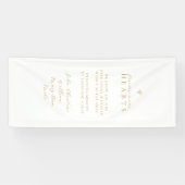 Forever in our Hearts! Floral Bouquet Wedding  横断幕 (横)