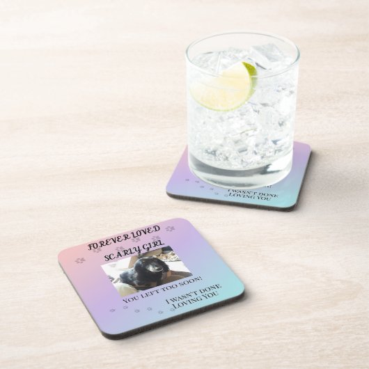 Forever in Our Hearts Gradient Tribute コースター (右側)