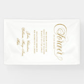 Forever In Our Hearts- Memorial White 横断幕 (横)