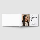 Forever In Our Hearts Modern Photo Memorial ゲストブック (全面)