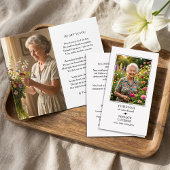 Forever in our Hearts Photo Poem Memorial Prayer