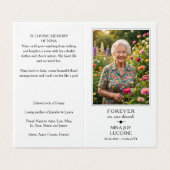 Forever in our Hearts Photo Poem Memorial Prayer (外部フラット)
