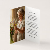 Forever in our Hearts Photo Poem Memorial Prayer (内部)