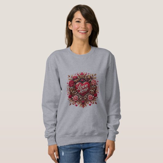 Forever Love スウェットシャツ (正面フル)