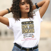 Forever Love Advice (From a Three-Time Divorcee) トライブレンドＴシャツ