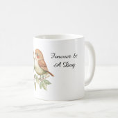Forever Love Birds コーヒーマグカップ (正面右)