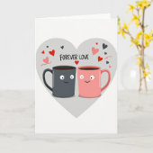 Forever Love Mugs Card カード (黄色い花)