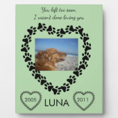 Forever Loved Lymphoma Awareness Tribute フォトプラーク (正面)