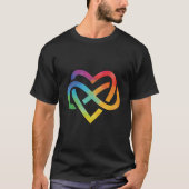 Forever Loved Rainbow Pride Infinite Symbol Tシャツ (正面)