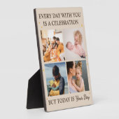 Forever Loved – Son & Daughter Day Plaque フォトプラーク (側面)