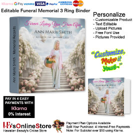 Forever Loving You From Afar Funeral Memorial