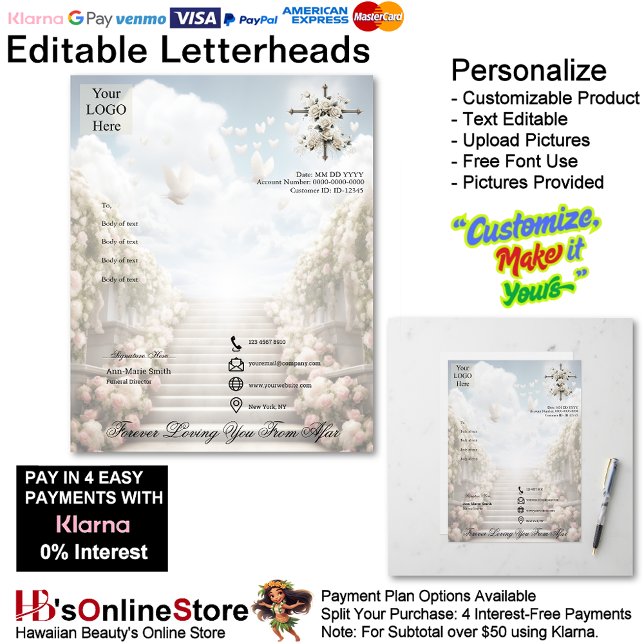 Forever Loving You From Afar | Stairway Memorial  レターヘッド (Forever Loving You From Afar | Stairway Memorial L Letterhead.)