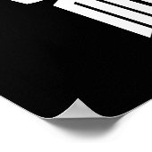 Forever Metal Heavy Metal Devil Hornsハンドジェスチャー ポスター (角)