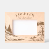 Forever My Sunshine レーザー彫刻フレーム (正面)