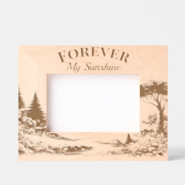 Forever My Sunshine レーザー彫刻フレーム
