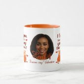 'Forever my Valentine' personalized Mug マグカップ (中央)