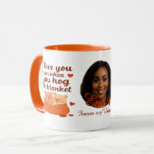 'Forever my Valentine' personalized Mug マグカップ (正面左)