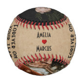 Forever on your team Happy Valentineの2枚の写真 野球ボール (裏面)