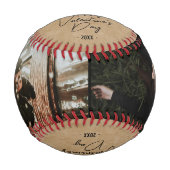 Forever on your team Happy Valentineの2枚の写真 野球ボール (正面)