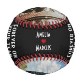 Forever on your team Happy Valentineの2枚の写真 野球ボール (裏面)