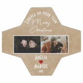 Forever on your team Merry Christmas 2 Photos  サッカーボール (フラット)