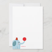 Forever Our Adoption Photoの発表 案内状 (裏面)