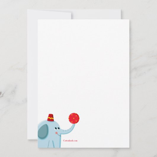 Forever Our Adoption Photoの発表 案内状 (裏面)