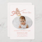 Forever Oursの写真の採用のお知らせ 案内状 (正面/裏面)