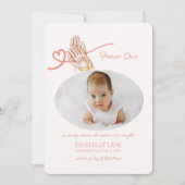 Forever Oursの写真の採用のお知らせ 案内状 (正面)