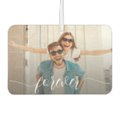 FOREVER Overlay on Your Photo Carエアーフレッシュナー カーエアーフレッシュナー (正面)