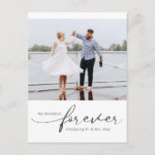 Forever Photo Elopementはがき ポストカード (正面)